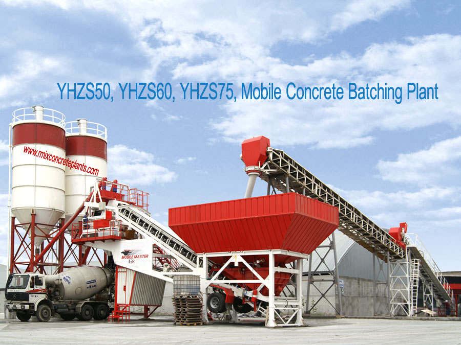 
YHZS75 Mobile Concrete Plant